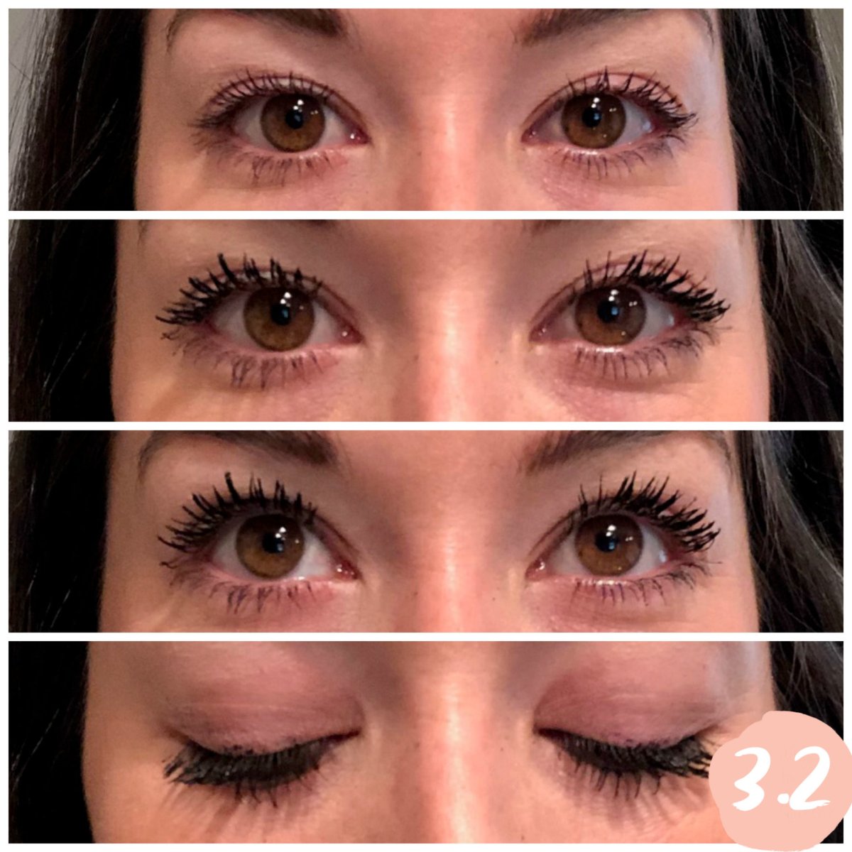 Ресницы эффект маскара