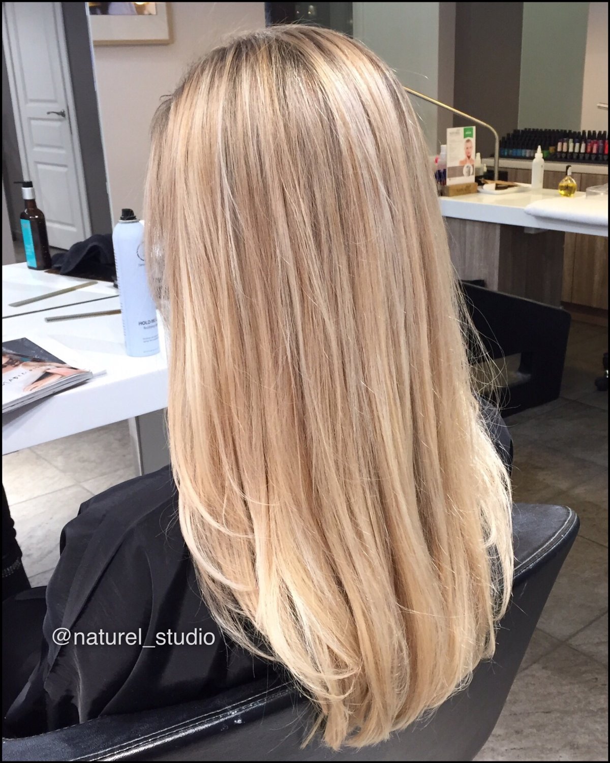 Мелирование блондинок