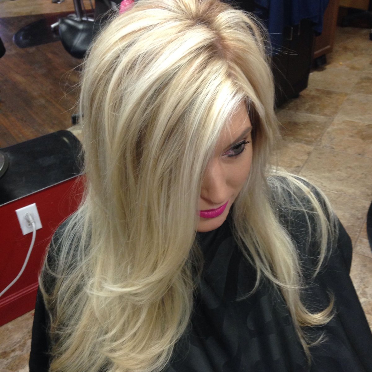 Мелирование на светлые волосы длинные