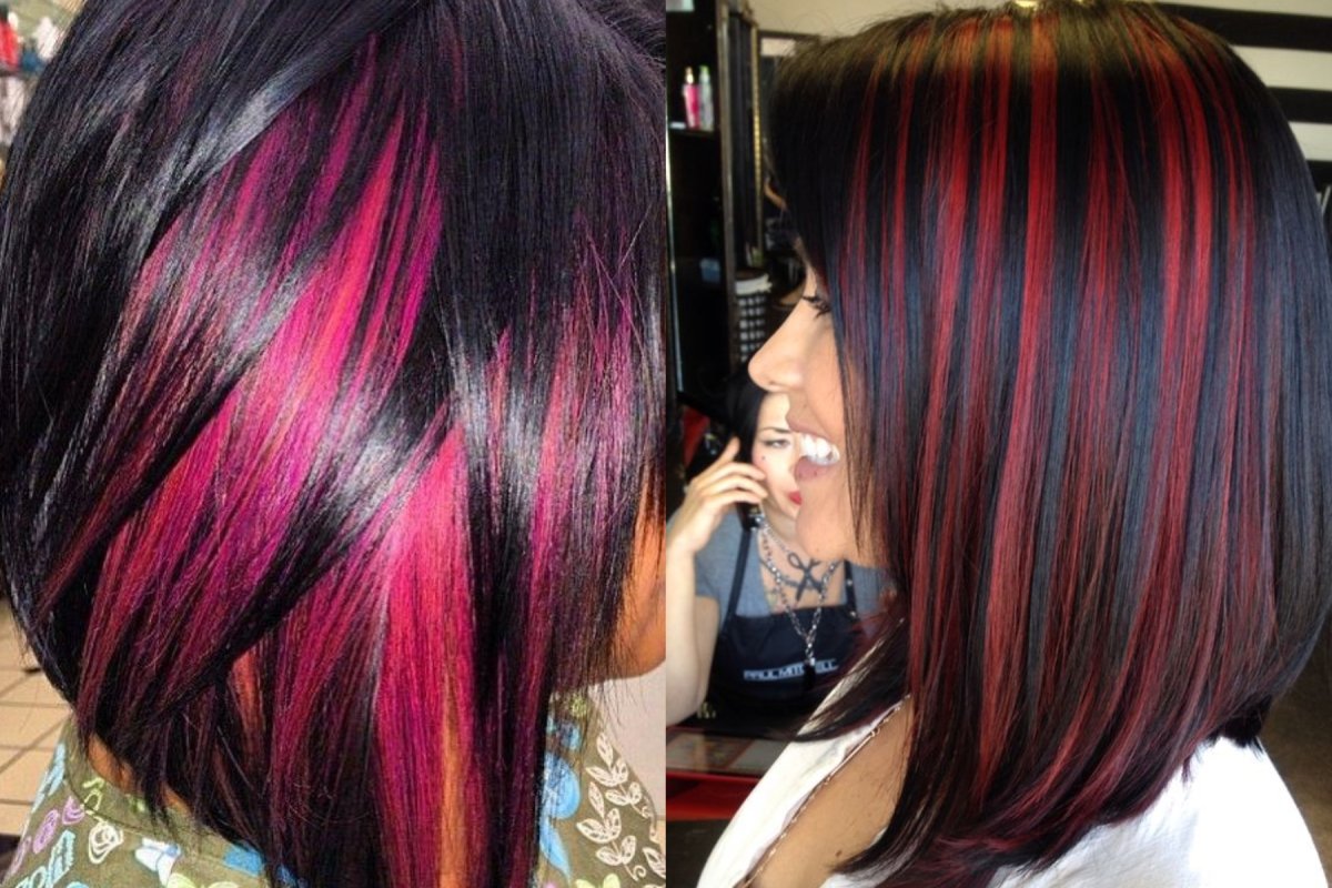 Мажиконтраст мелирование