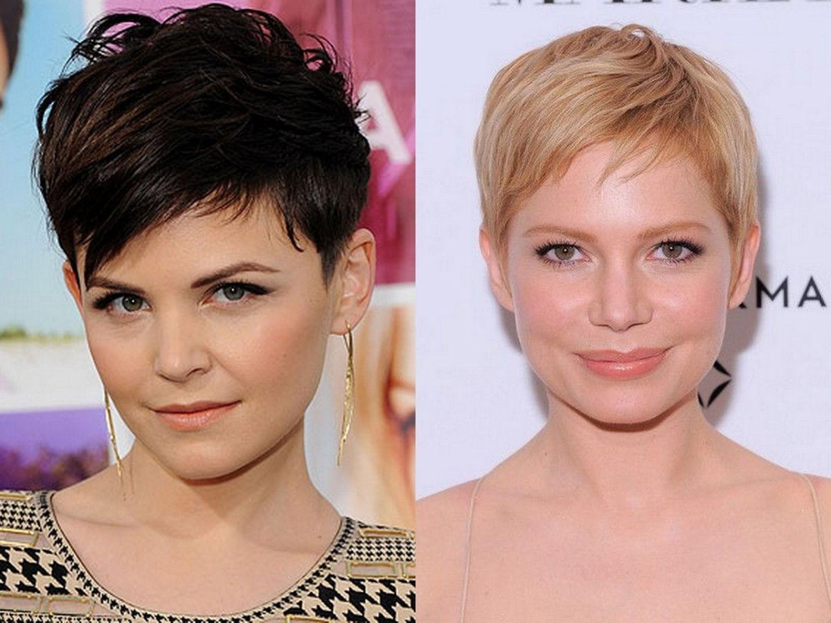 Модные челки для пухлых девушек