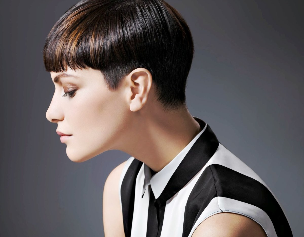 Стрижка шапочка