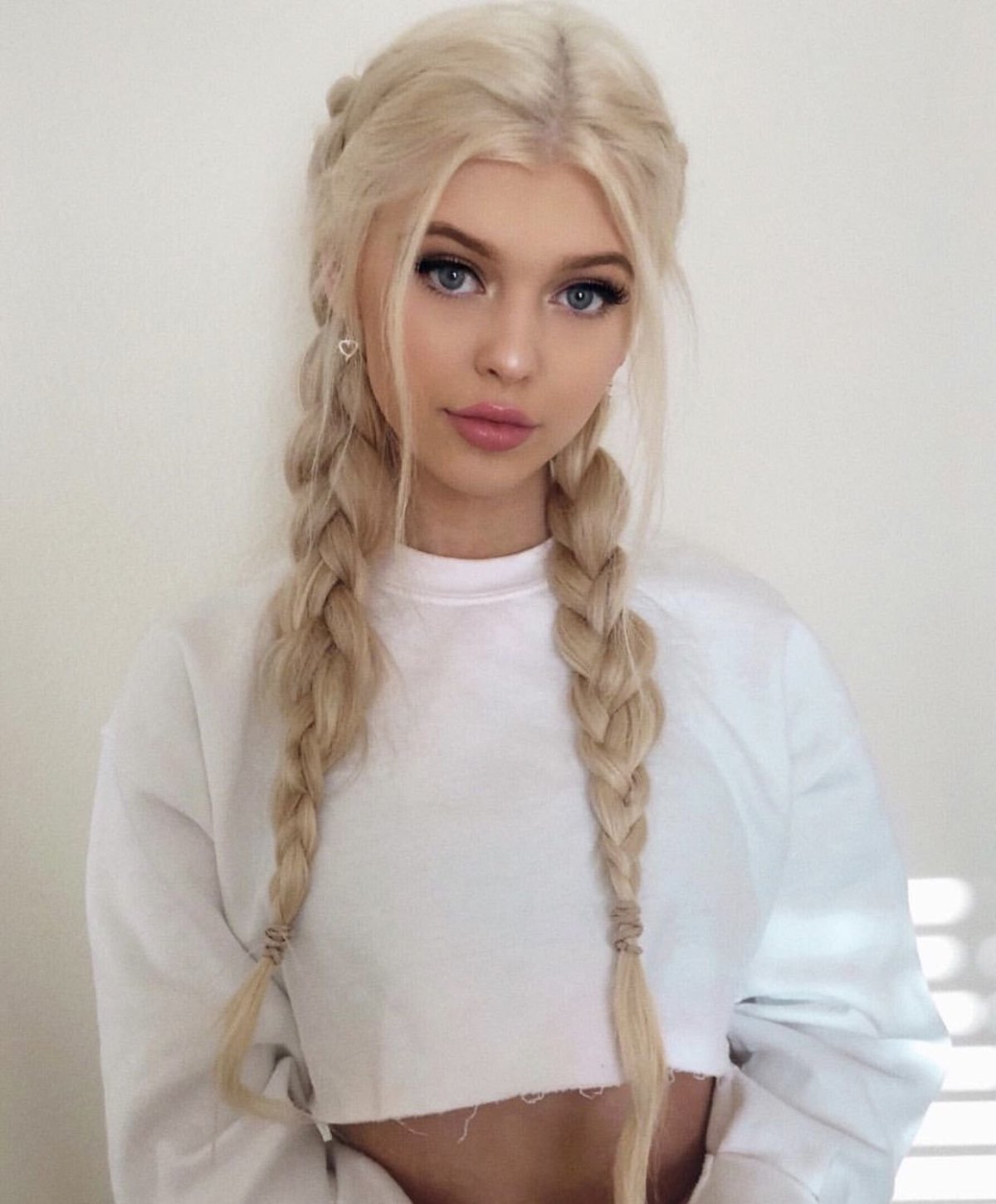 Лорен грей с косичками