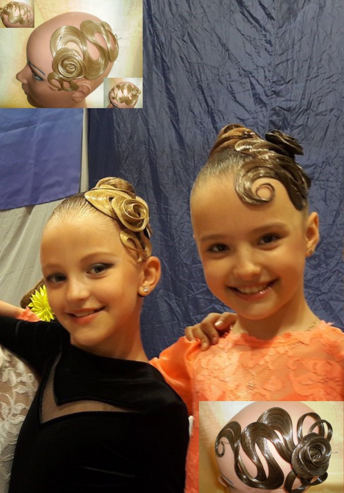 Бальные прически