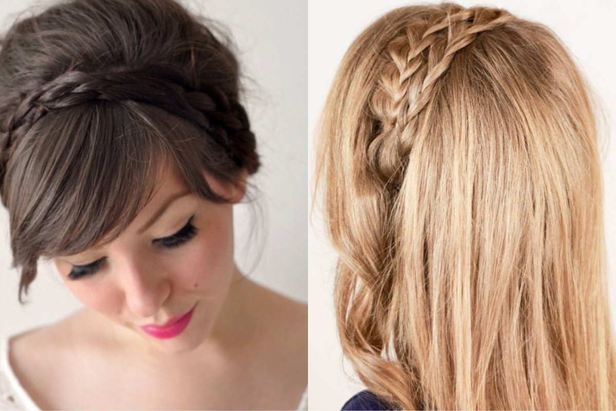 Колосок Тимошенко вокруг головы