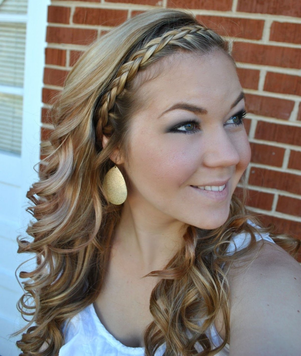 Коса ободок