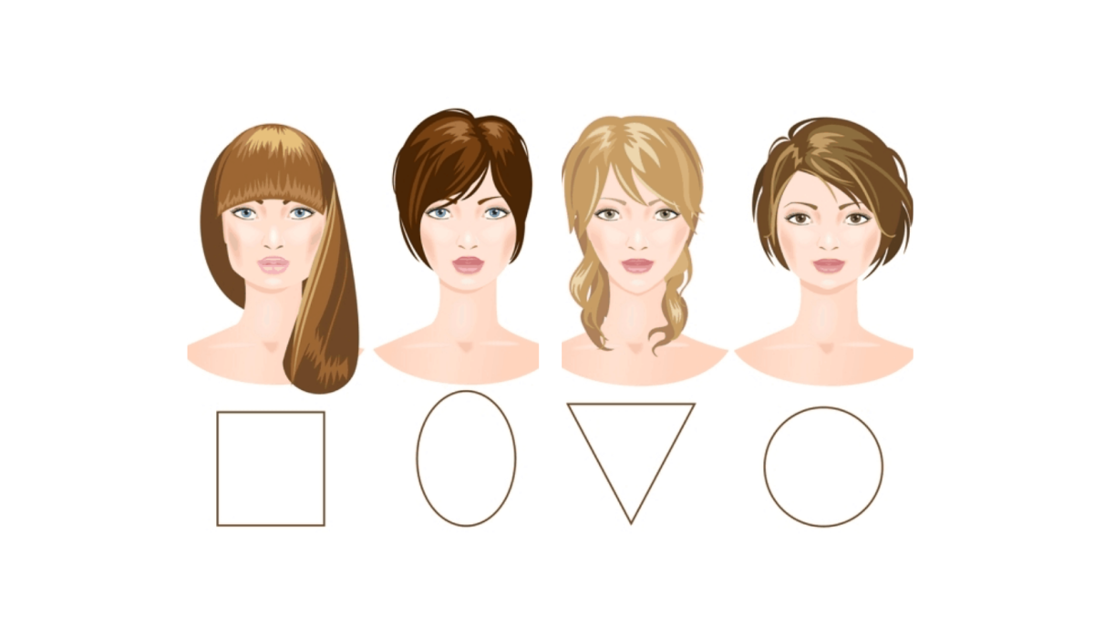 Причёски нарисованные женские