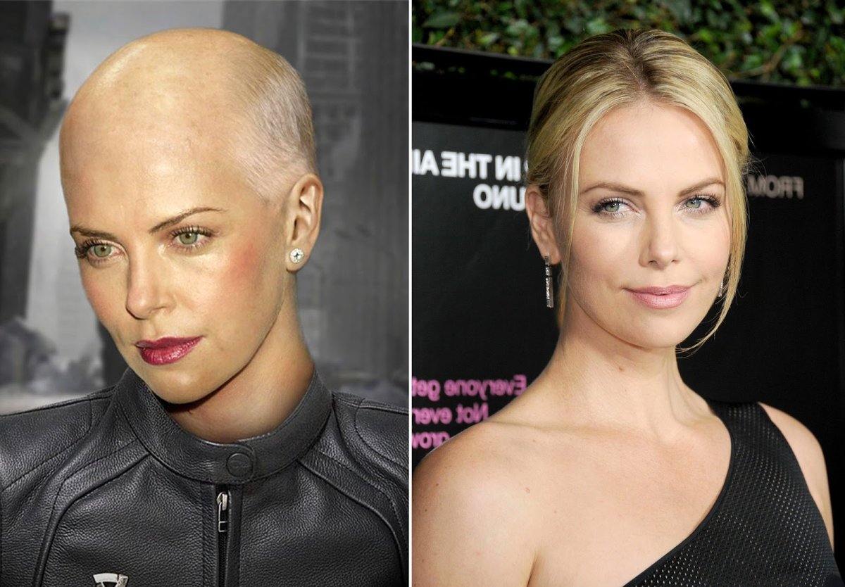 Лысый и бритый