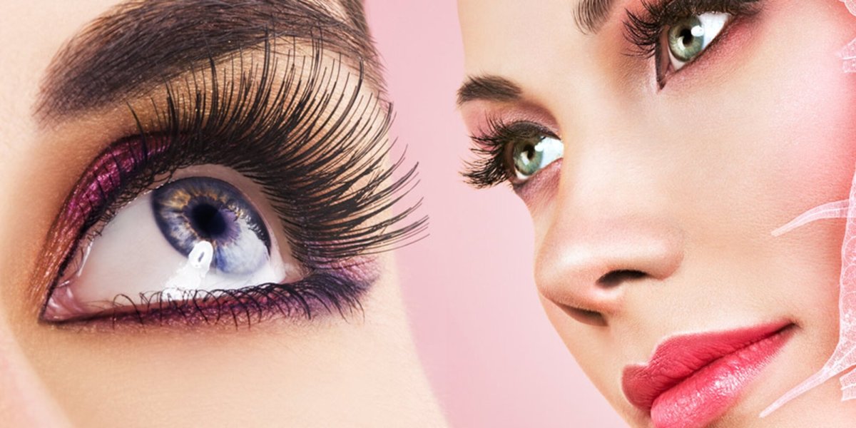 Наращивание ресниц реклама