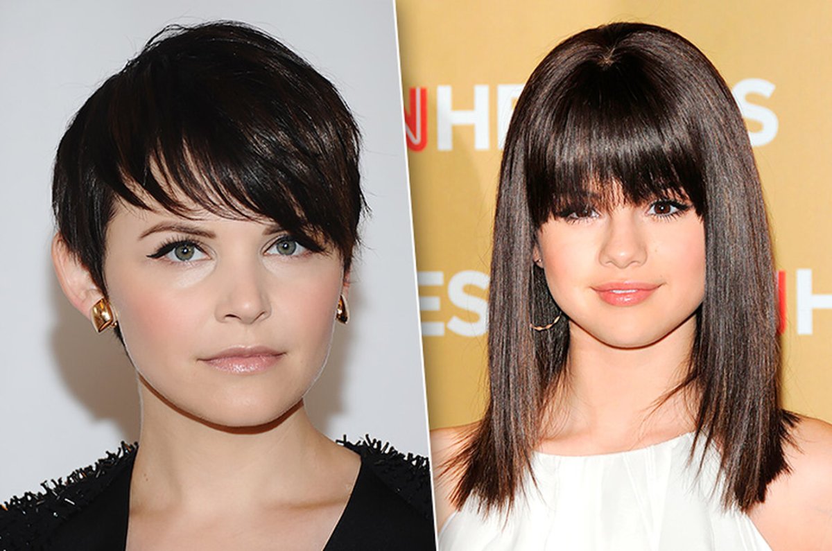 Чёлки для круглого лица