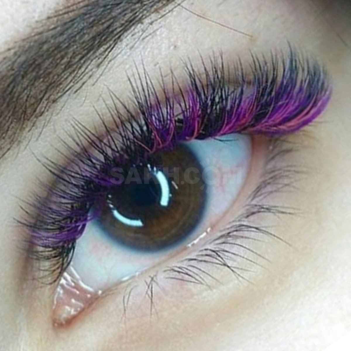 Цветные ресницы