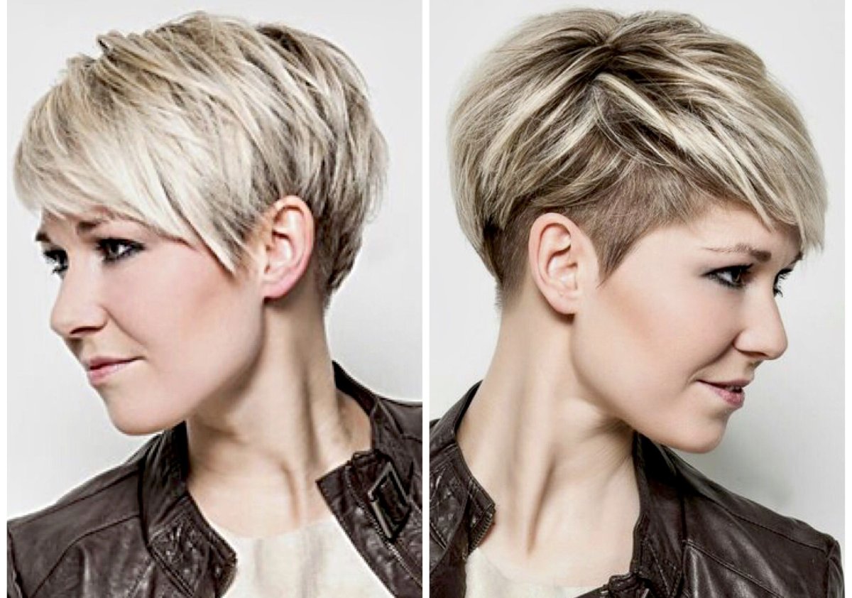 Стрижка Пикси андеркат