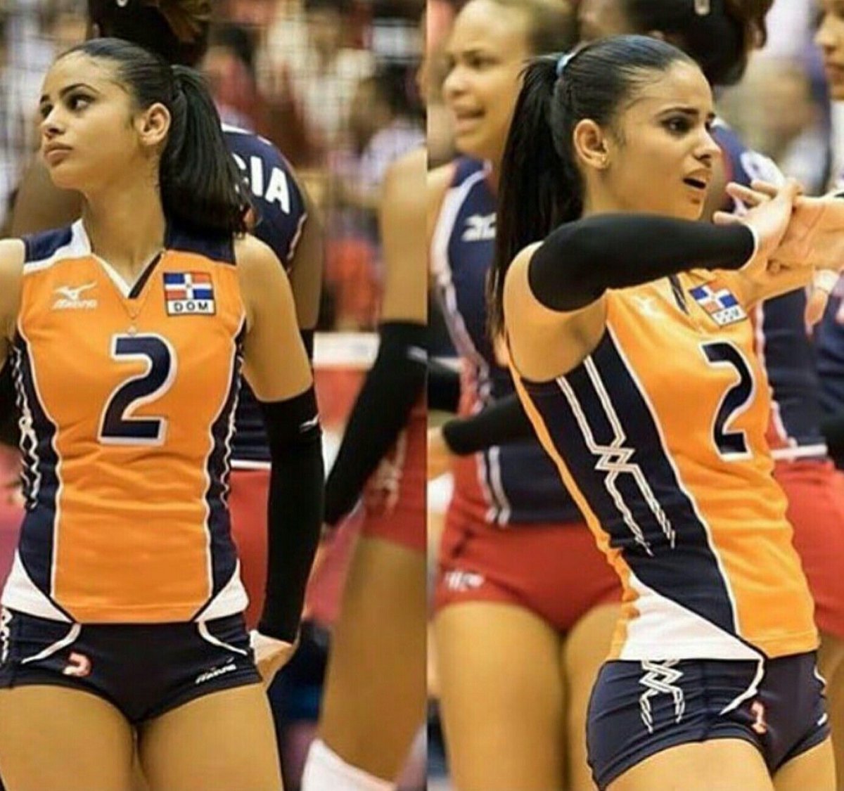 Волейболистка Доминиканы Фернандес