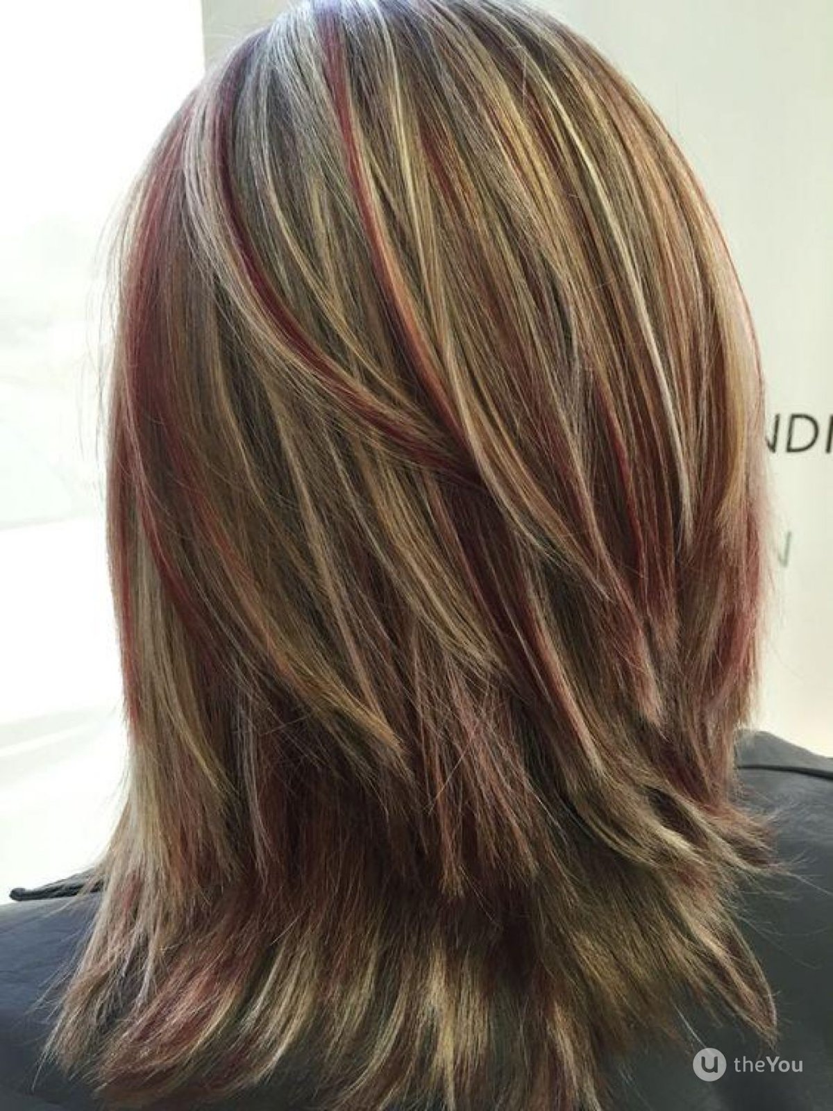 Колорирование на стрижку Каскад