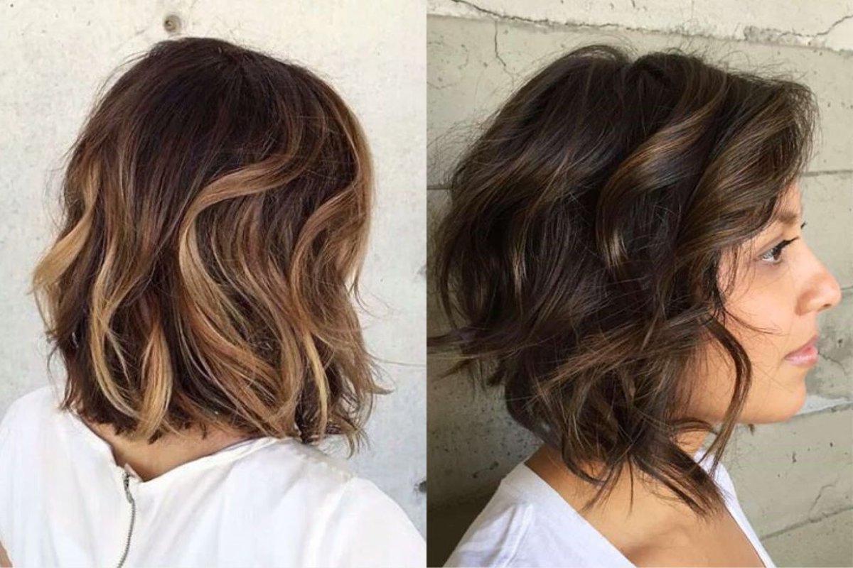 Локоны на каре утюжком 2022