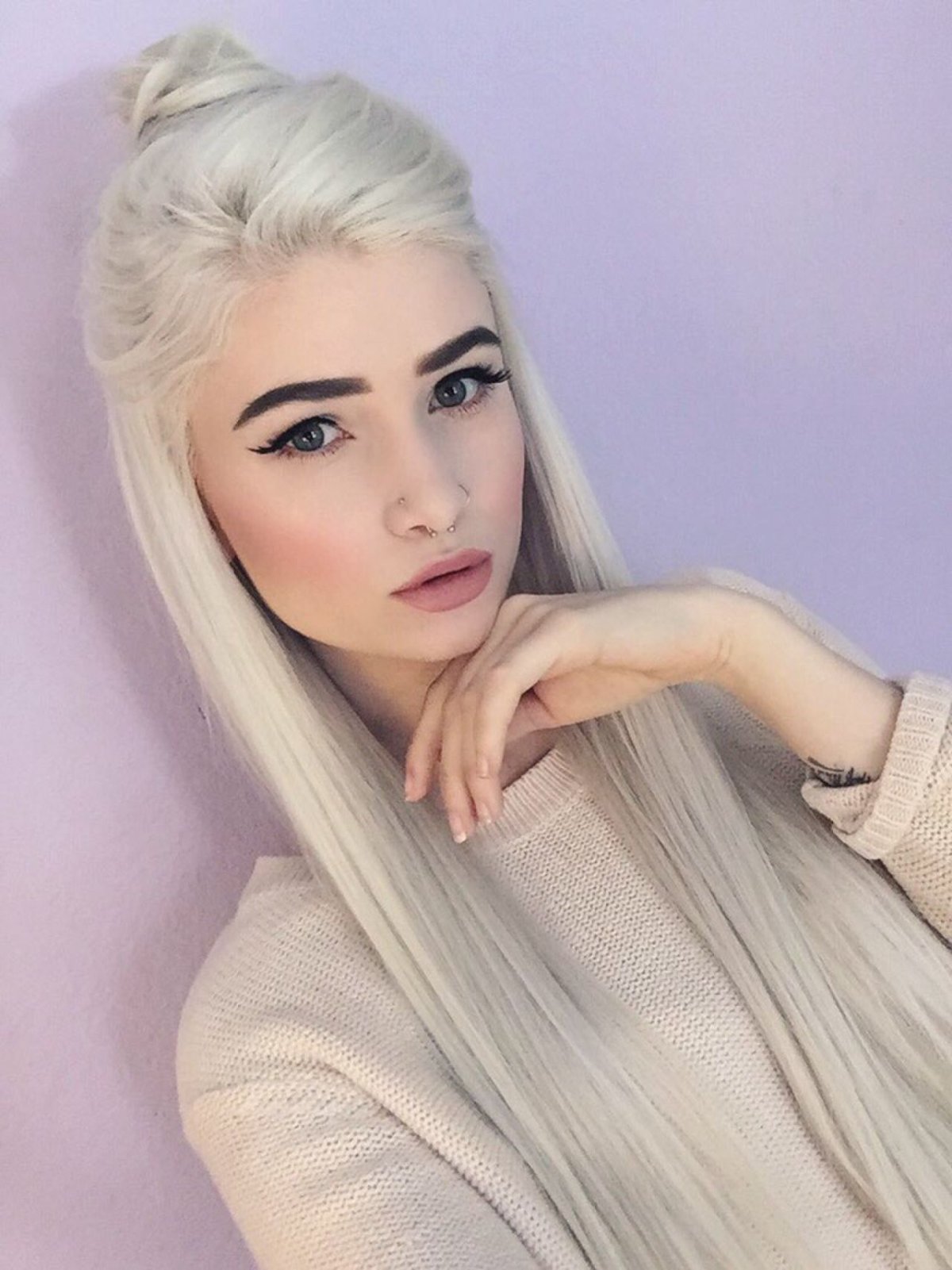 Кортни Дикерсон селфи