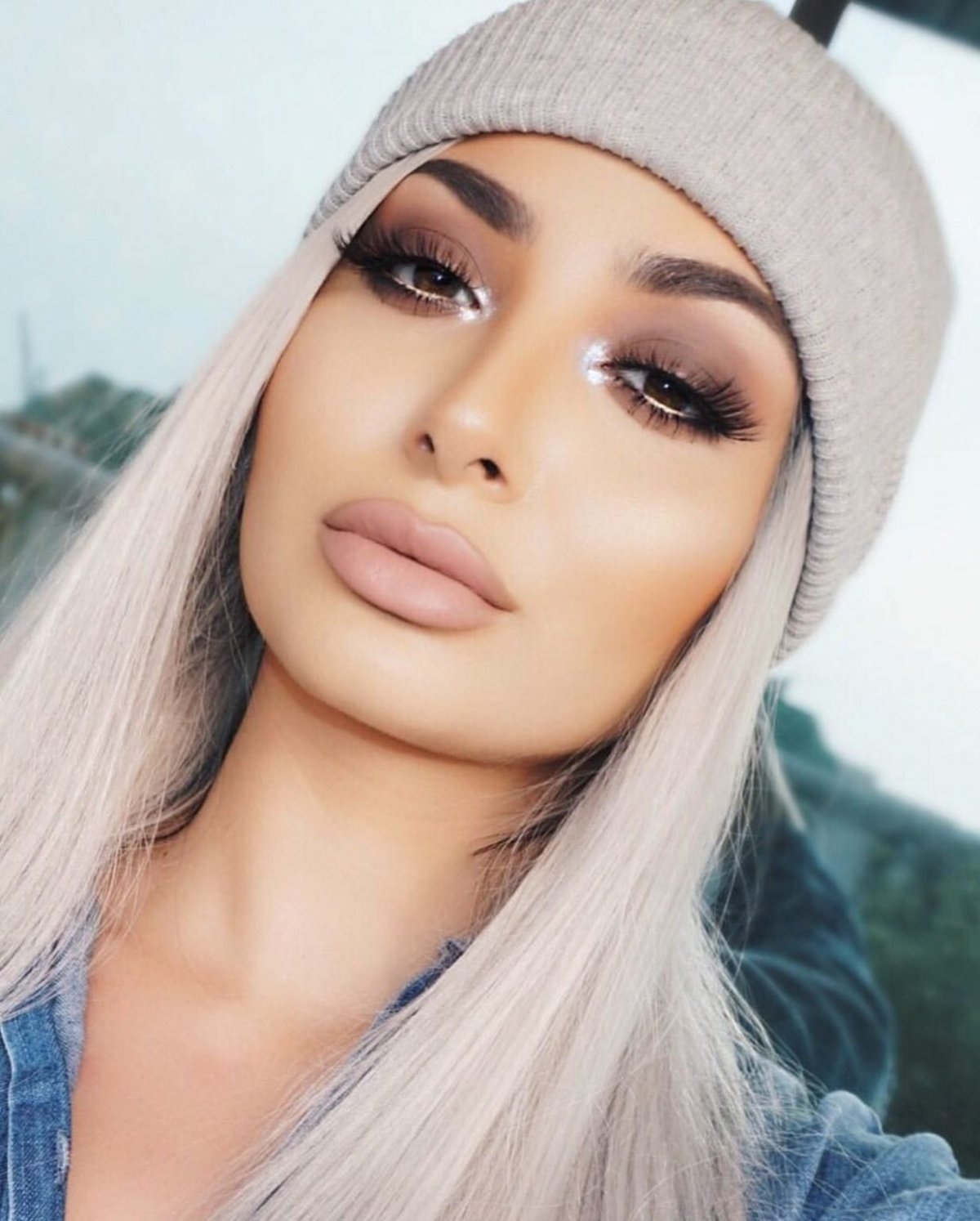 Брови красивые формы для блондинок