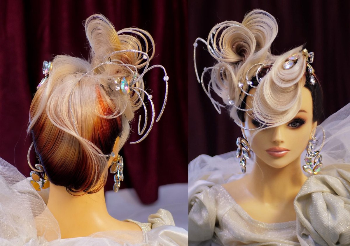 Авангардные прически