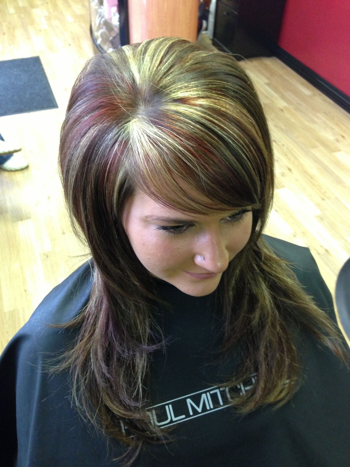 Мелирование мажимеш