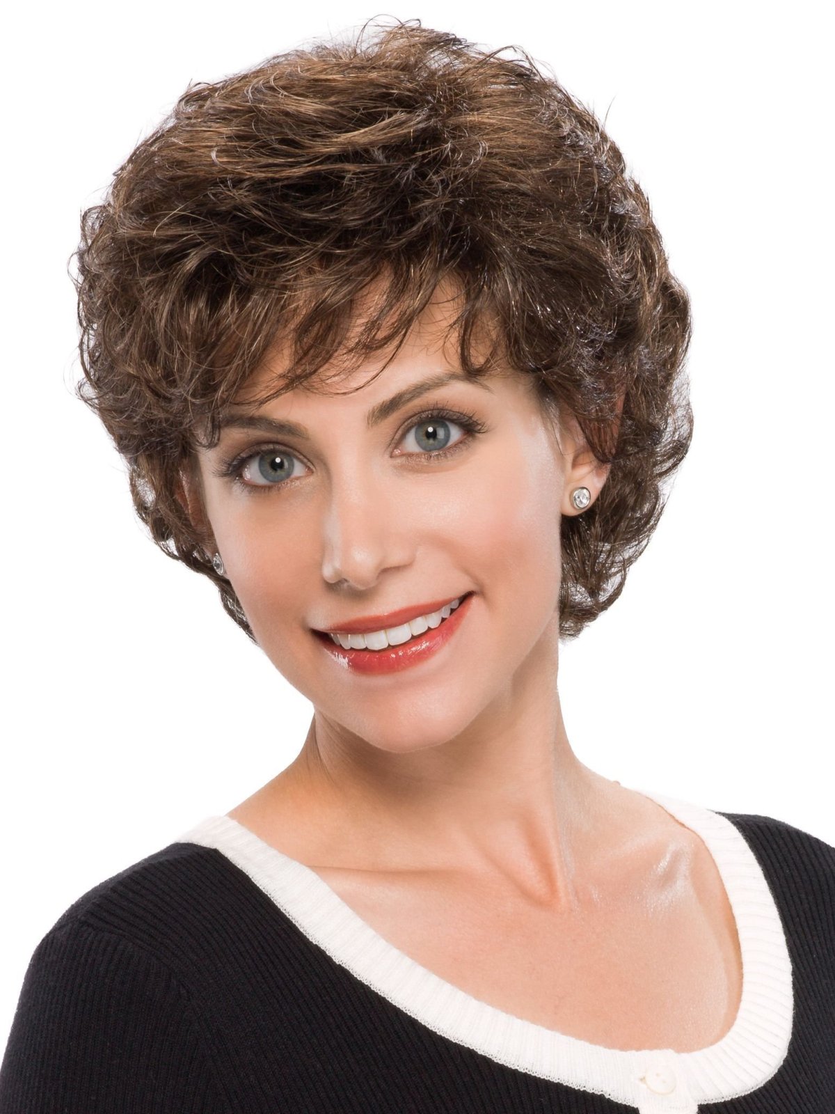 Прически на короткие волнистые волосы для женщин