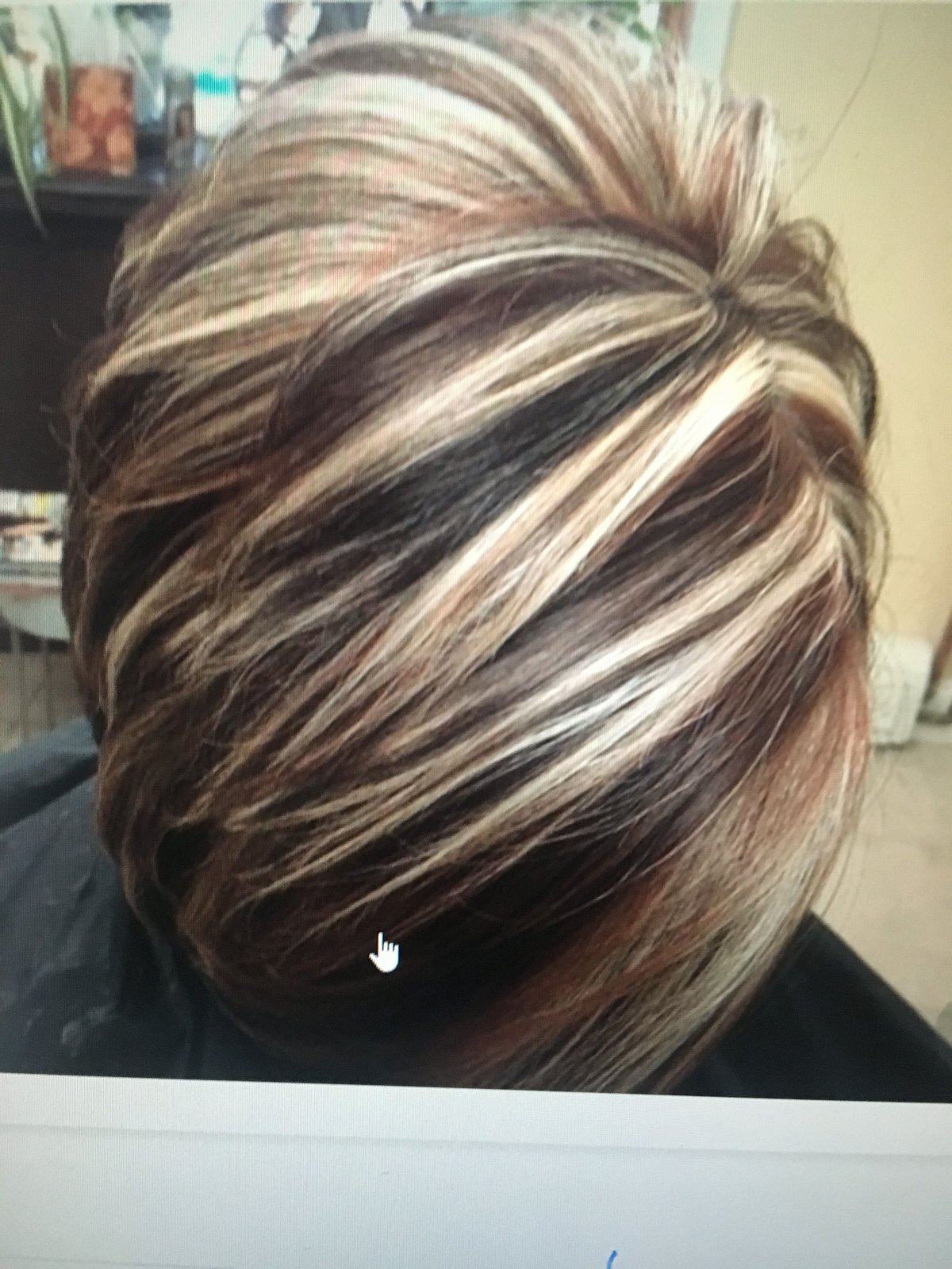 Прикорневое мелирование на отросшие корни