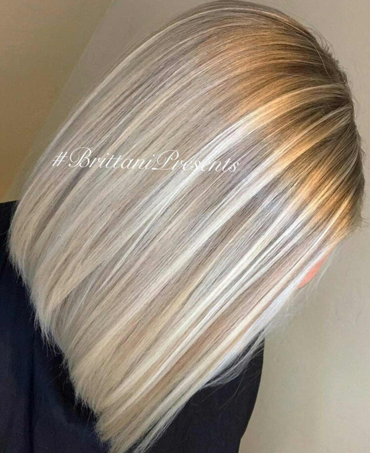 Пепельное мелирование на Каскад