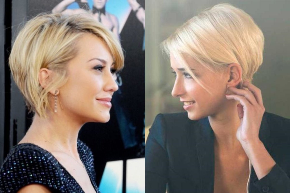 Хлоя Грейс Морец с короткими волосами