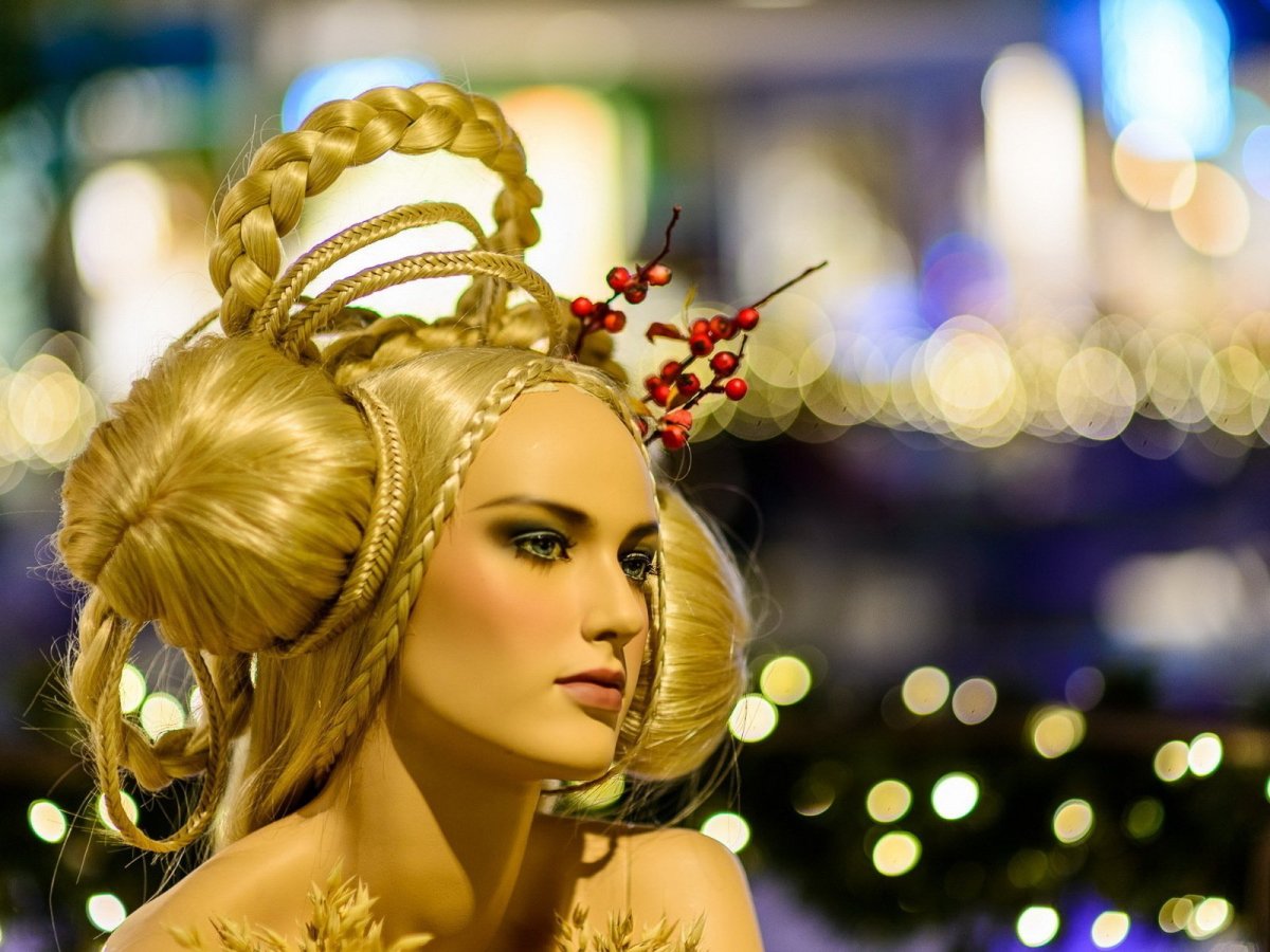 Прически на новый год