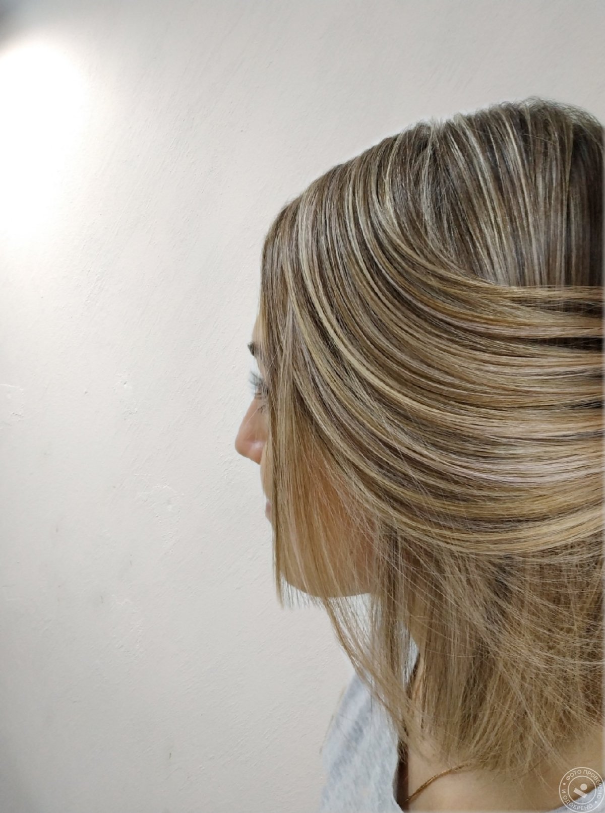 Мелирование на стрижку Каскад на темные волосы