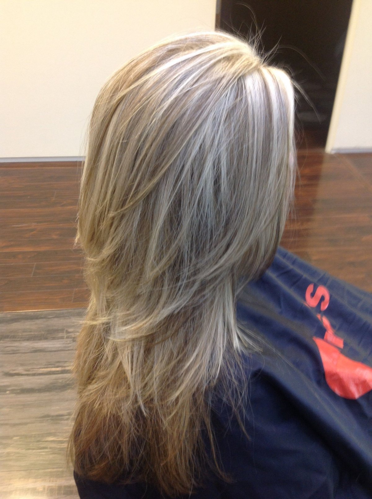 Мелирование в хвосте