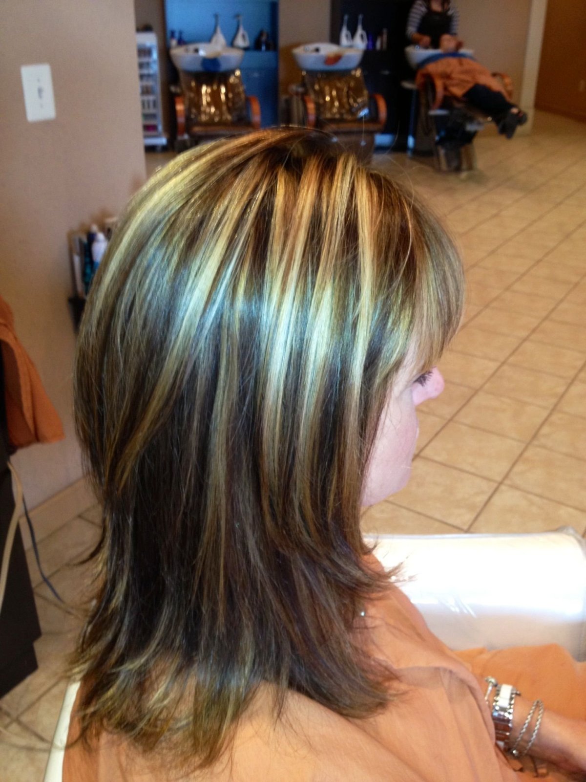 Мелирование с тонированием