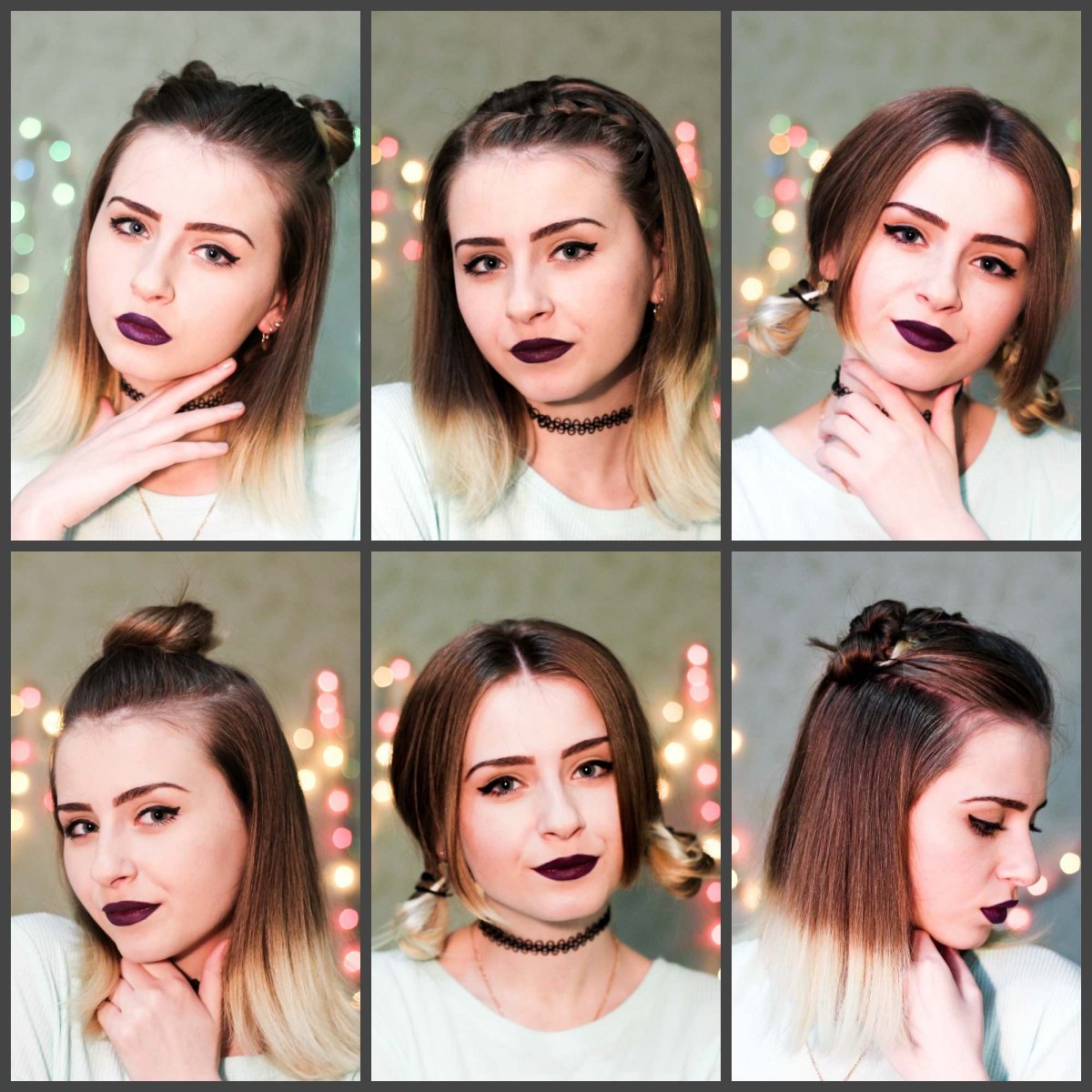 Причёски на каре на каждый день