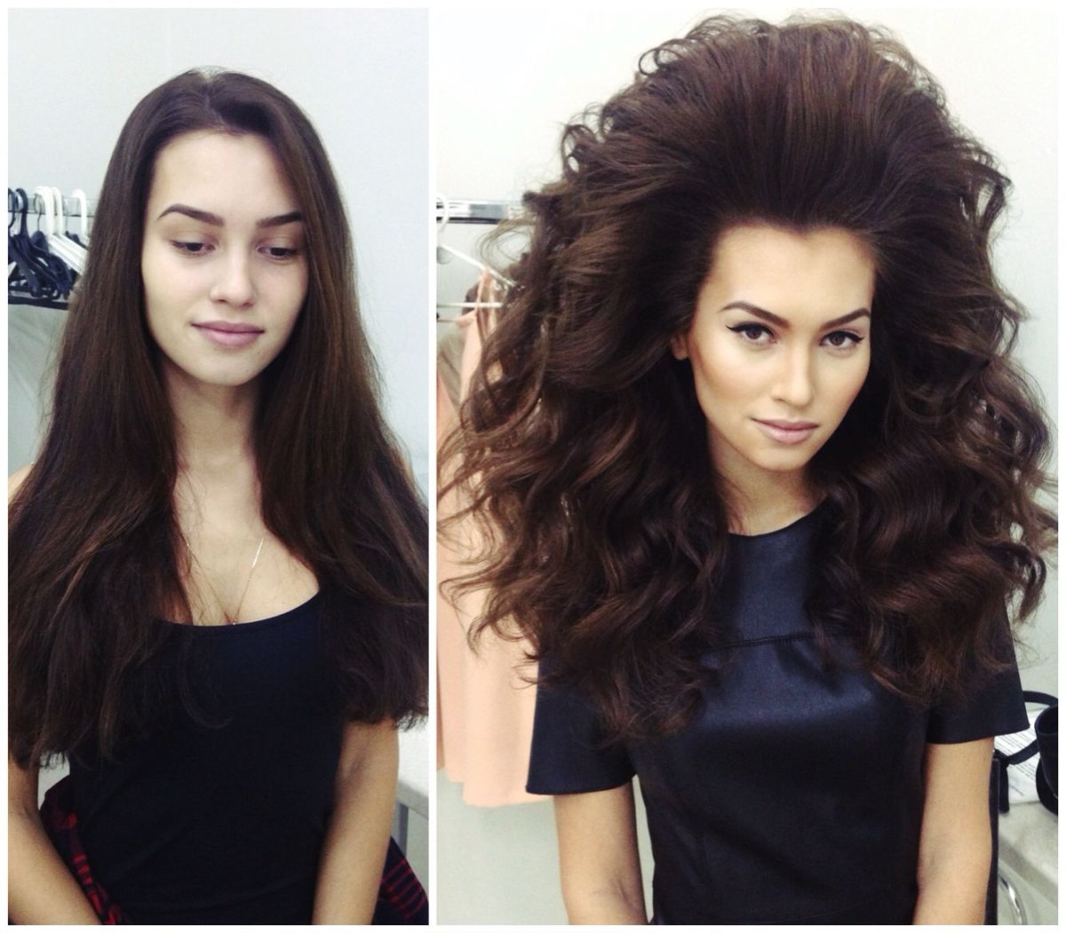 Хим завивка накручивание коклюшек