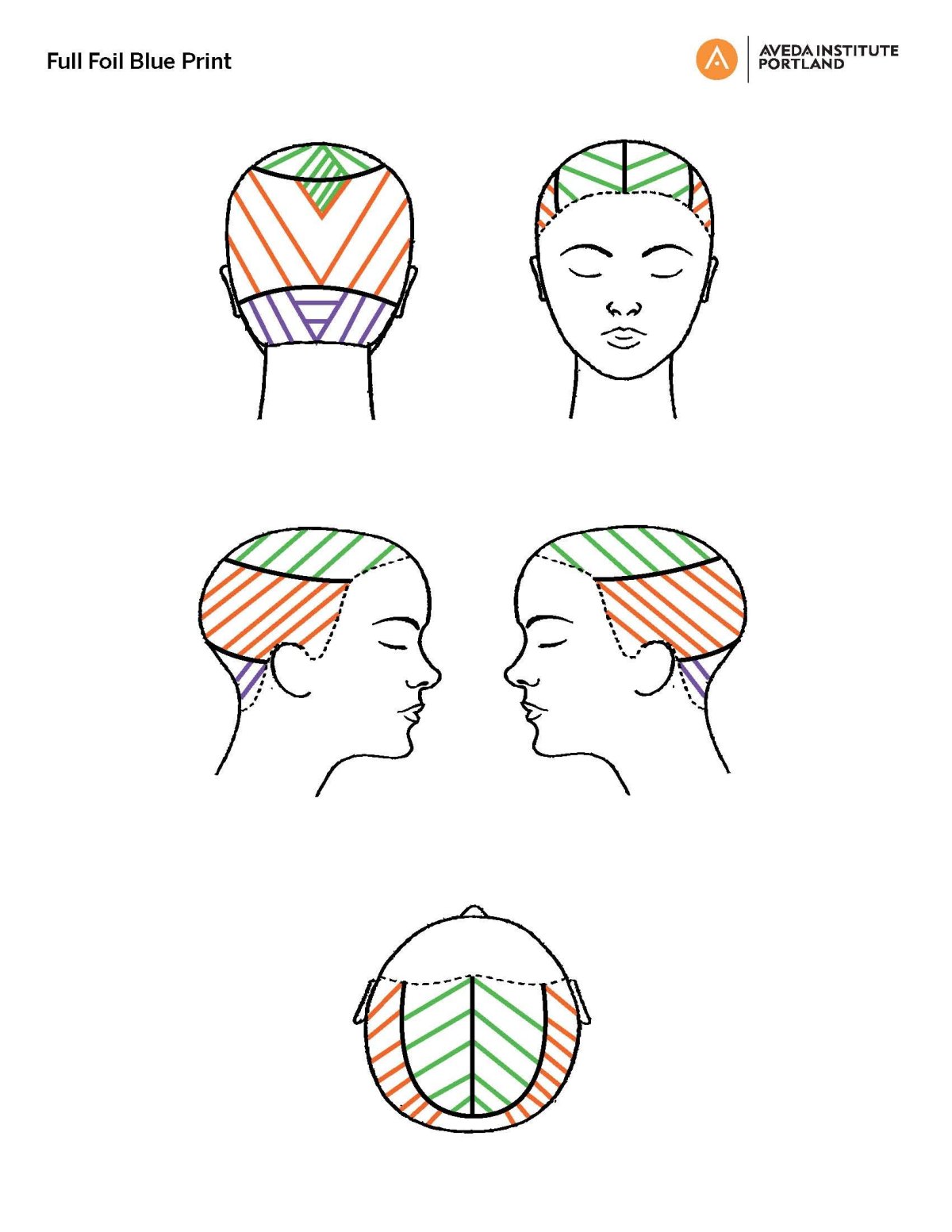 Мелирование на отросшие корни осветленных