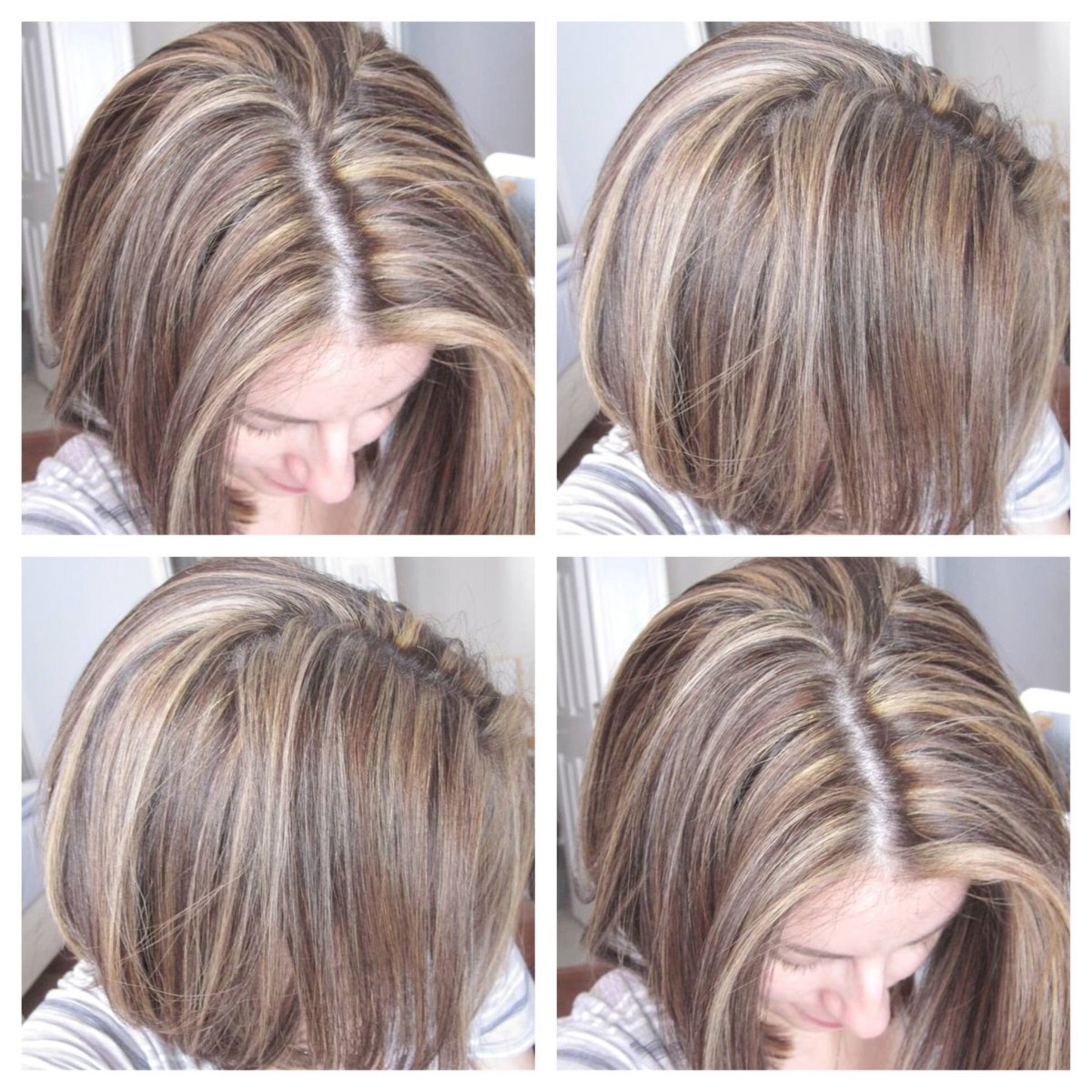 Блочное окрашивание волос схемы