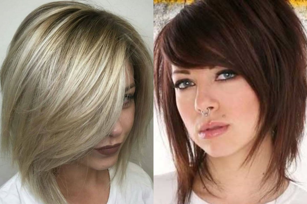 Стрижки на волосы средней длины