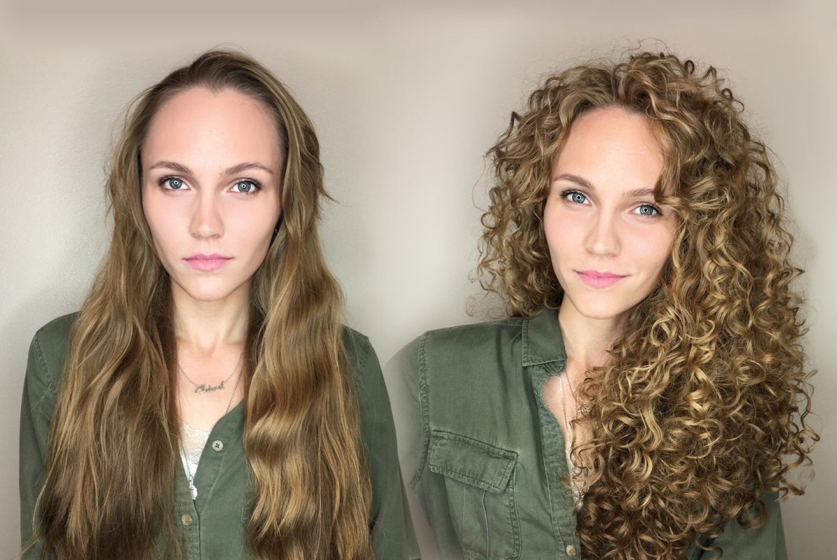 Химия на кончики волос