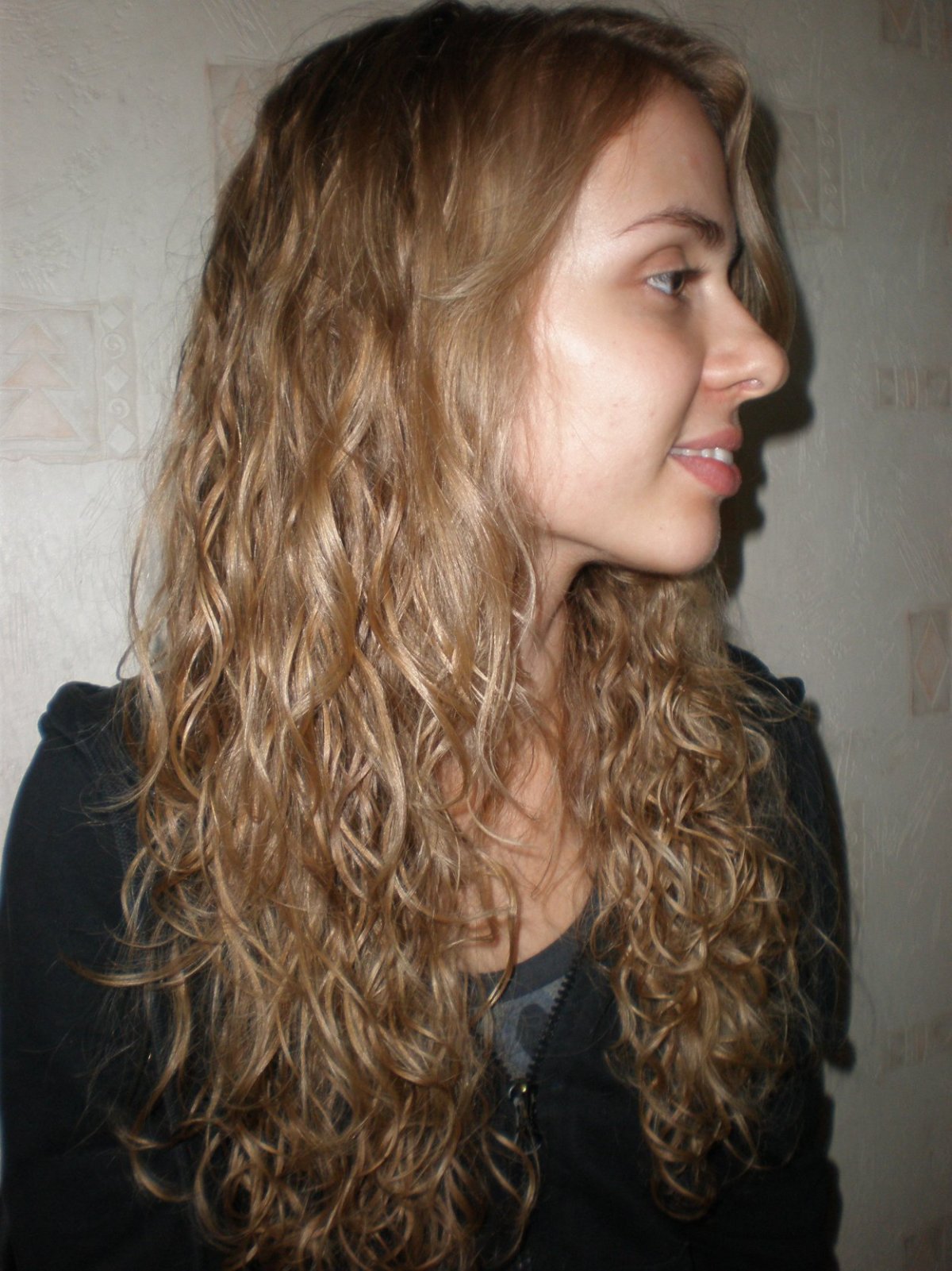 Спиральная химическая завивка