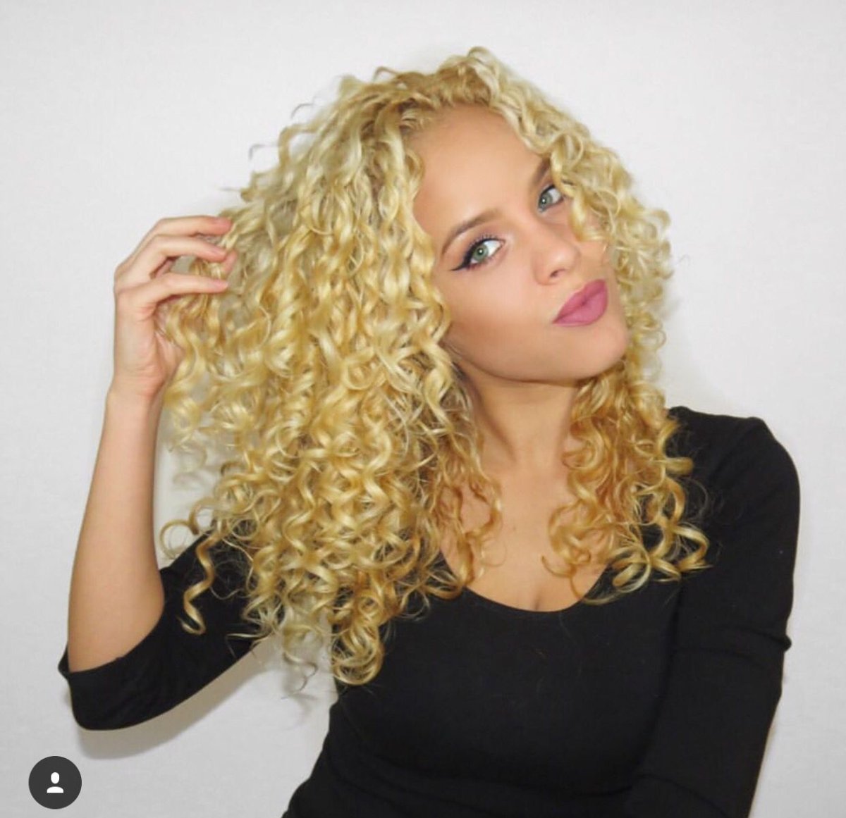 Химическая завивка кончиков волос