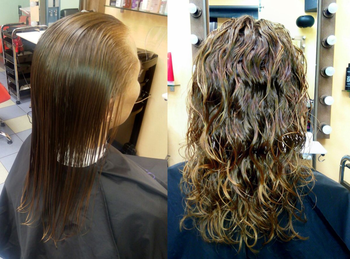 Фрисаж завивка