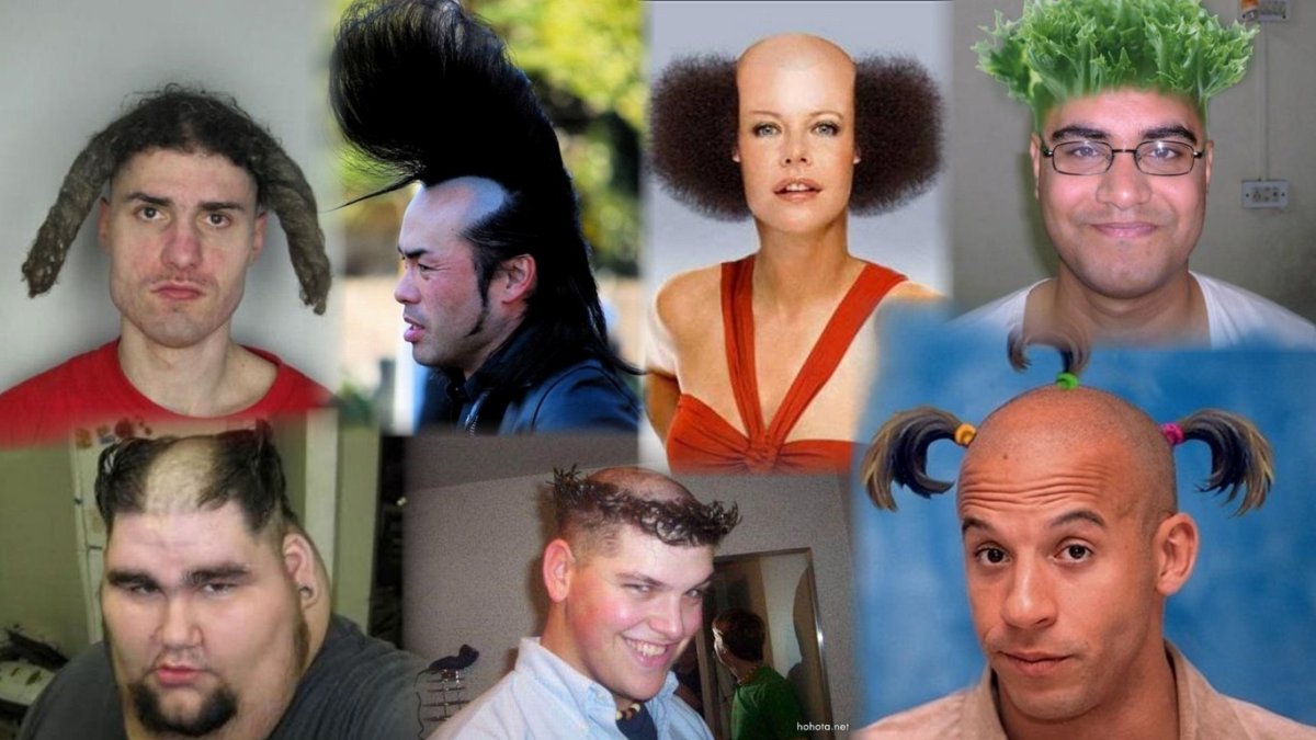 Ужасные женские прически