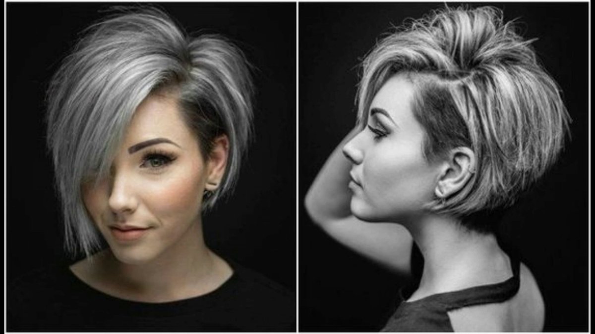 Короткие стрижки на тонкие волосы