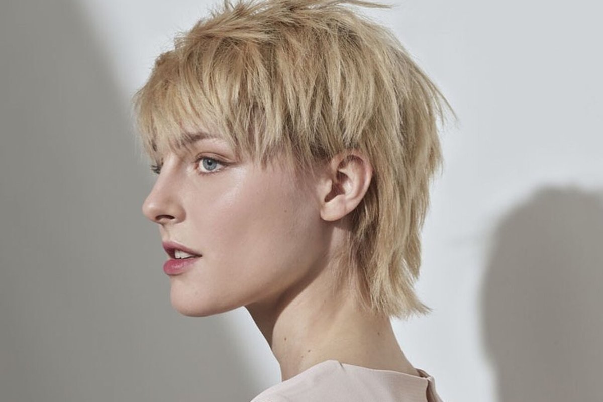 Стрижка маллет Гаврош