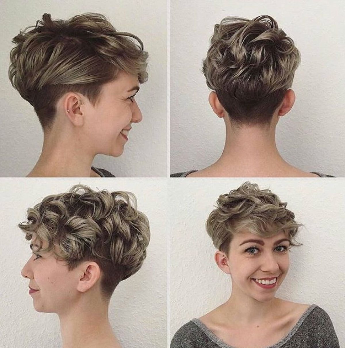 Пикси 2022 стрижка на вьющиеся