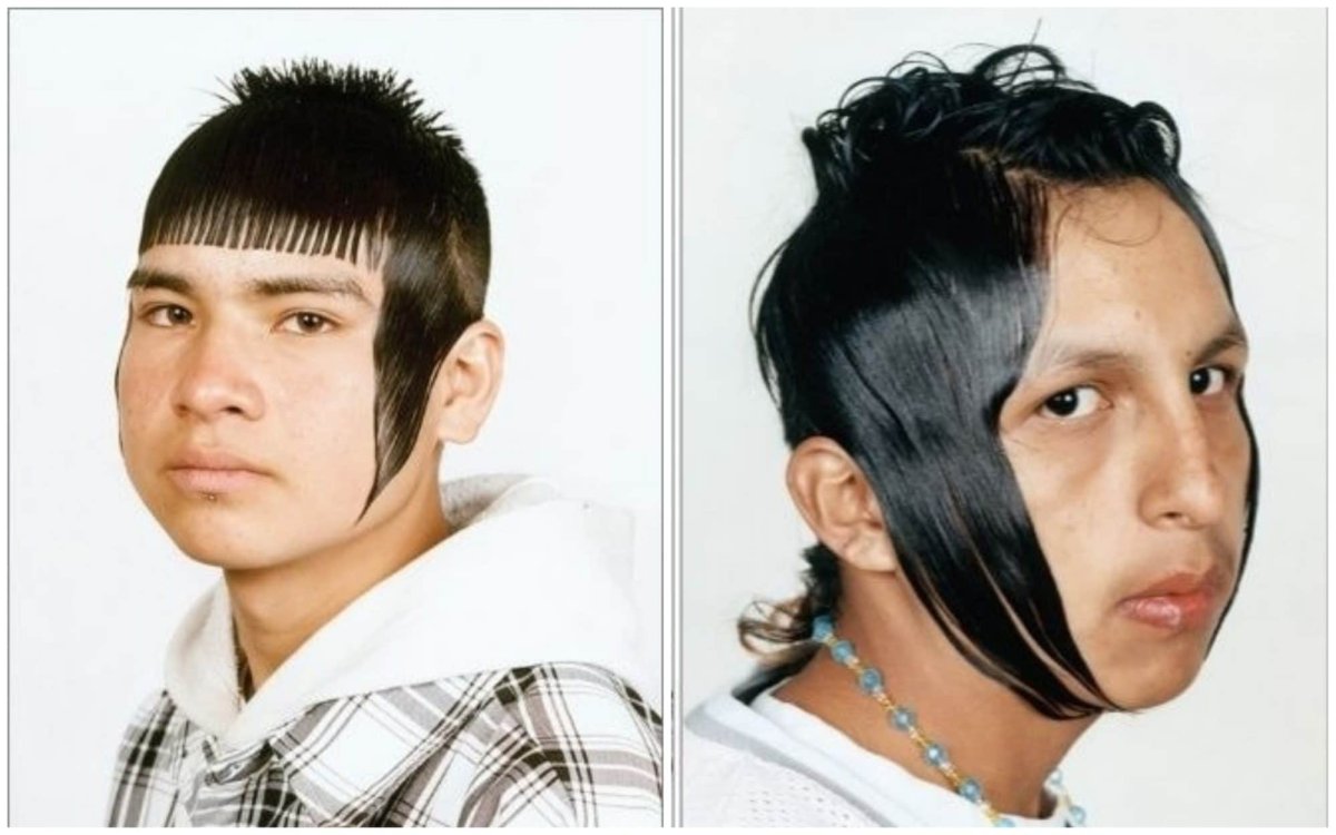 Самая странная челка