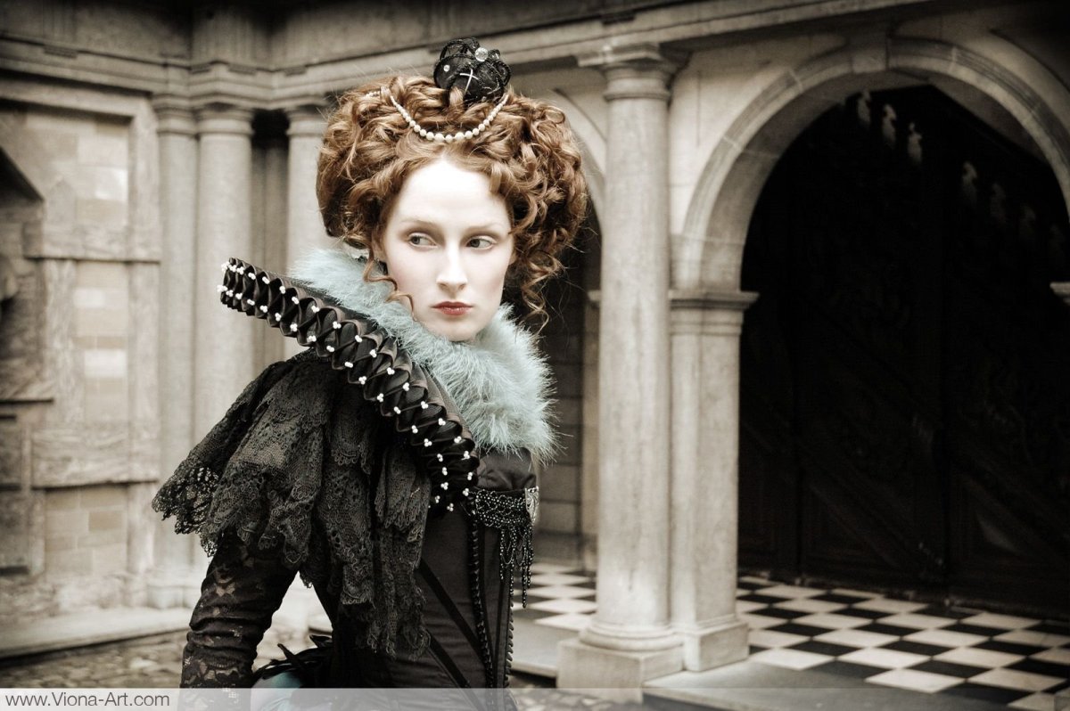 Готика эпоха в прическе