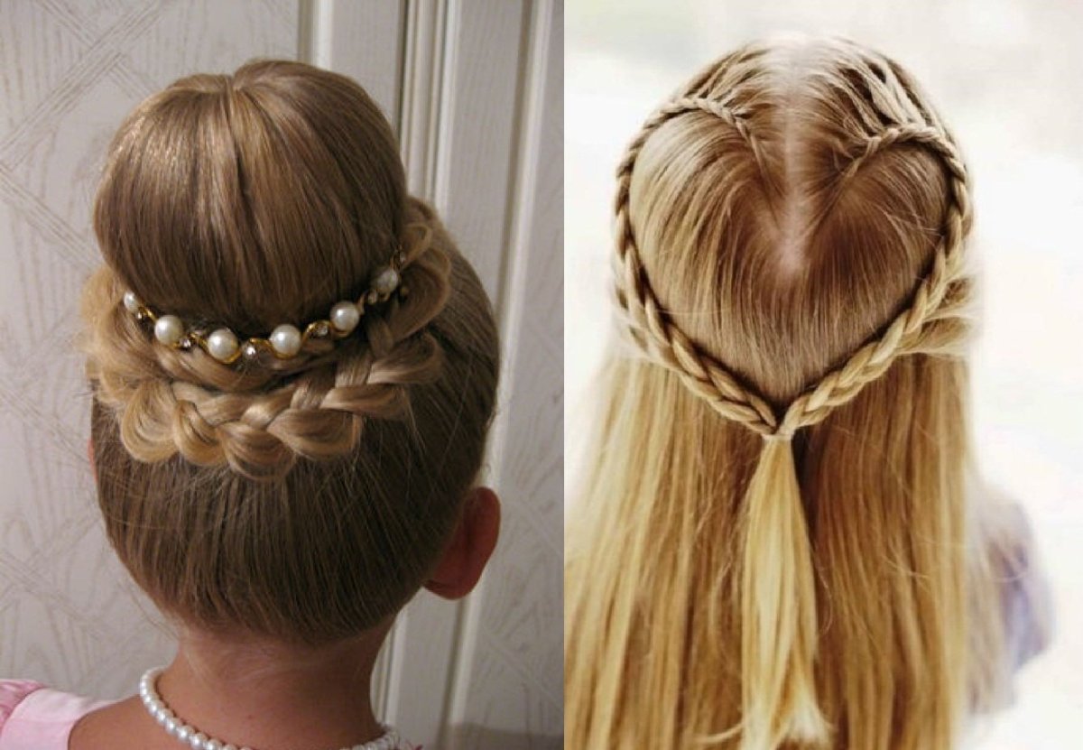 Красивые причёски для девочек