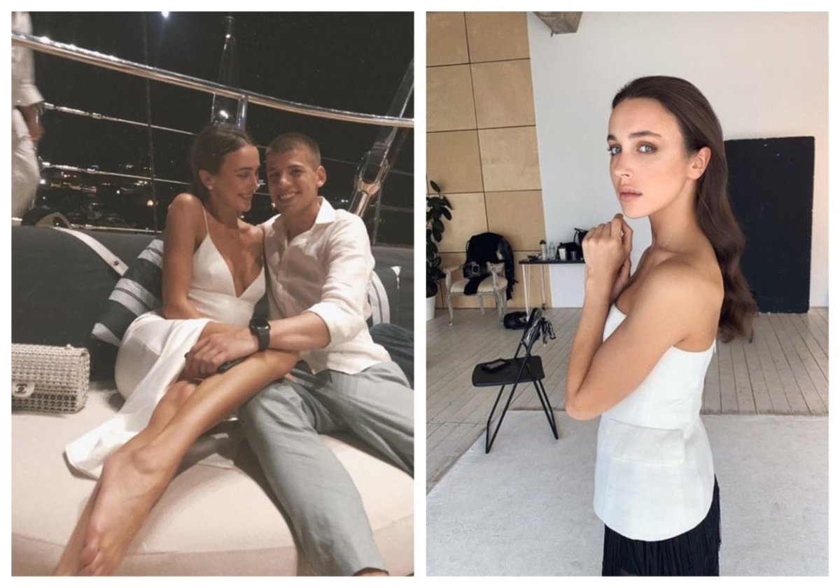 Никита Новиков и Маша лист