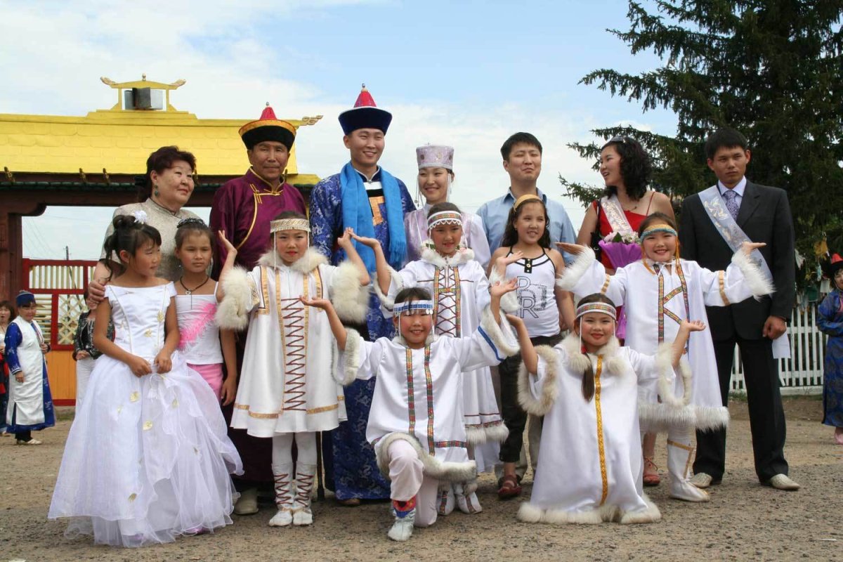 Якутское национальное платье халадай