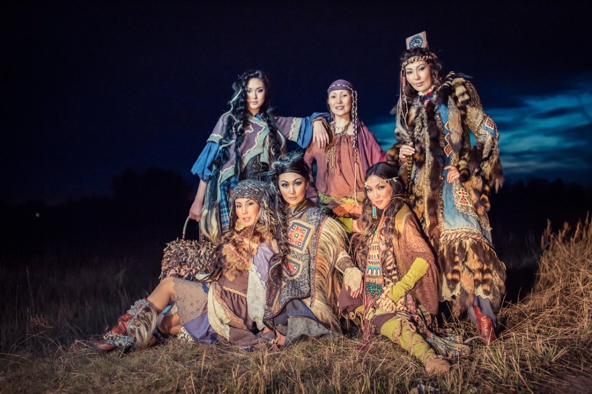 Национальный костюм Саха якутов